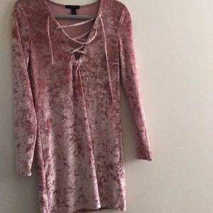 A fitted forever 21 dress.